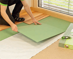 Sous couche fibres de bois STEICO 5mm 790x590mm - paquet de 15pces = 6,99m2